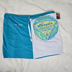 Upcycled PFG Flo Grown skirt recycled tshirts‎ One Size